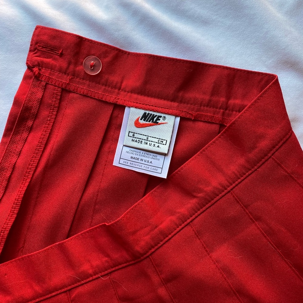 XXS Red Nike Skater Skirt